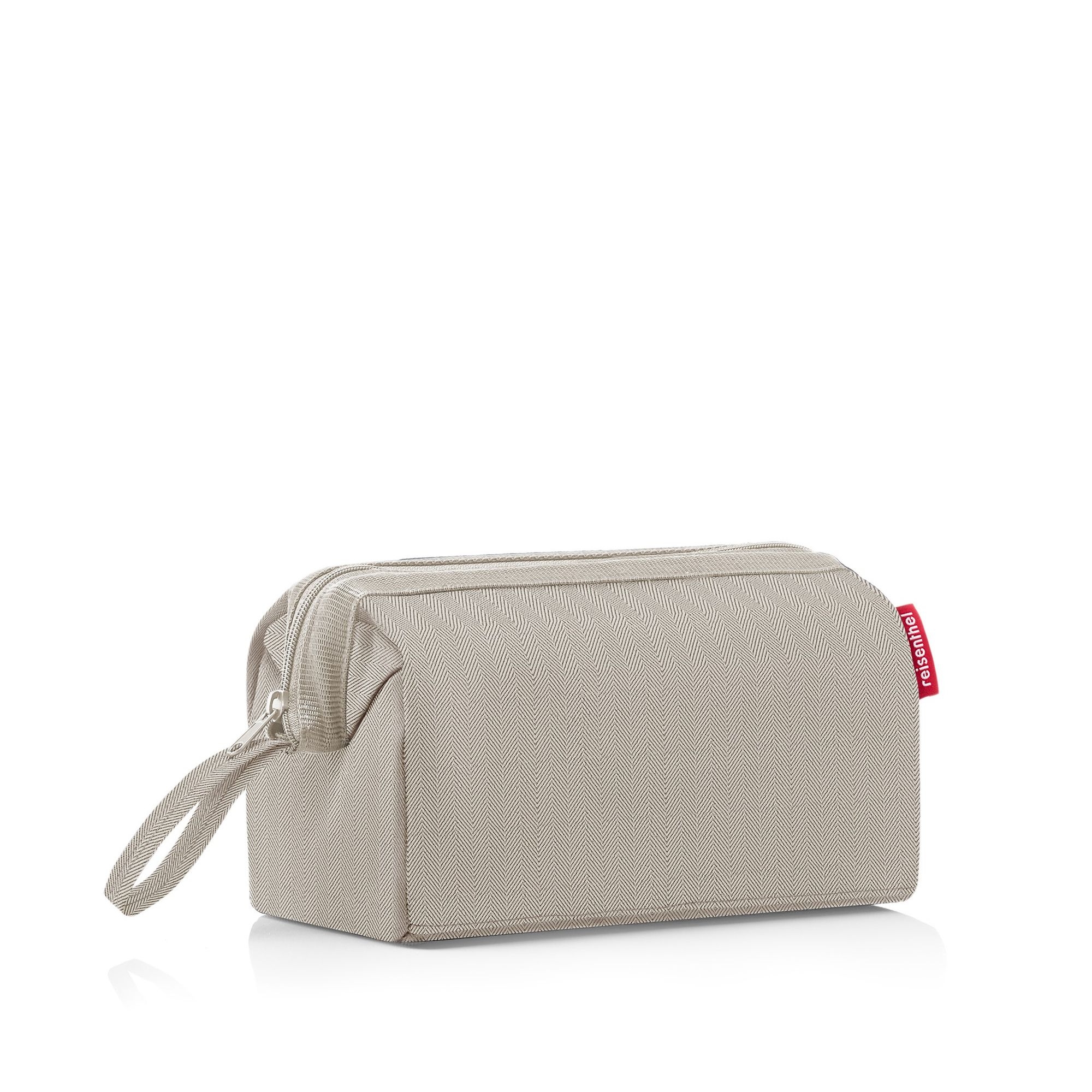 reisenthel - travelcosmetic - herringbone sand