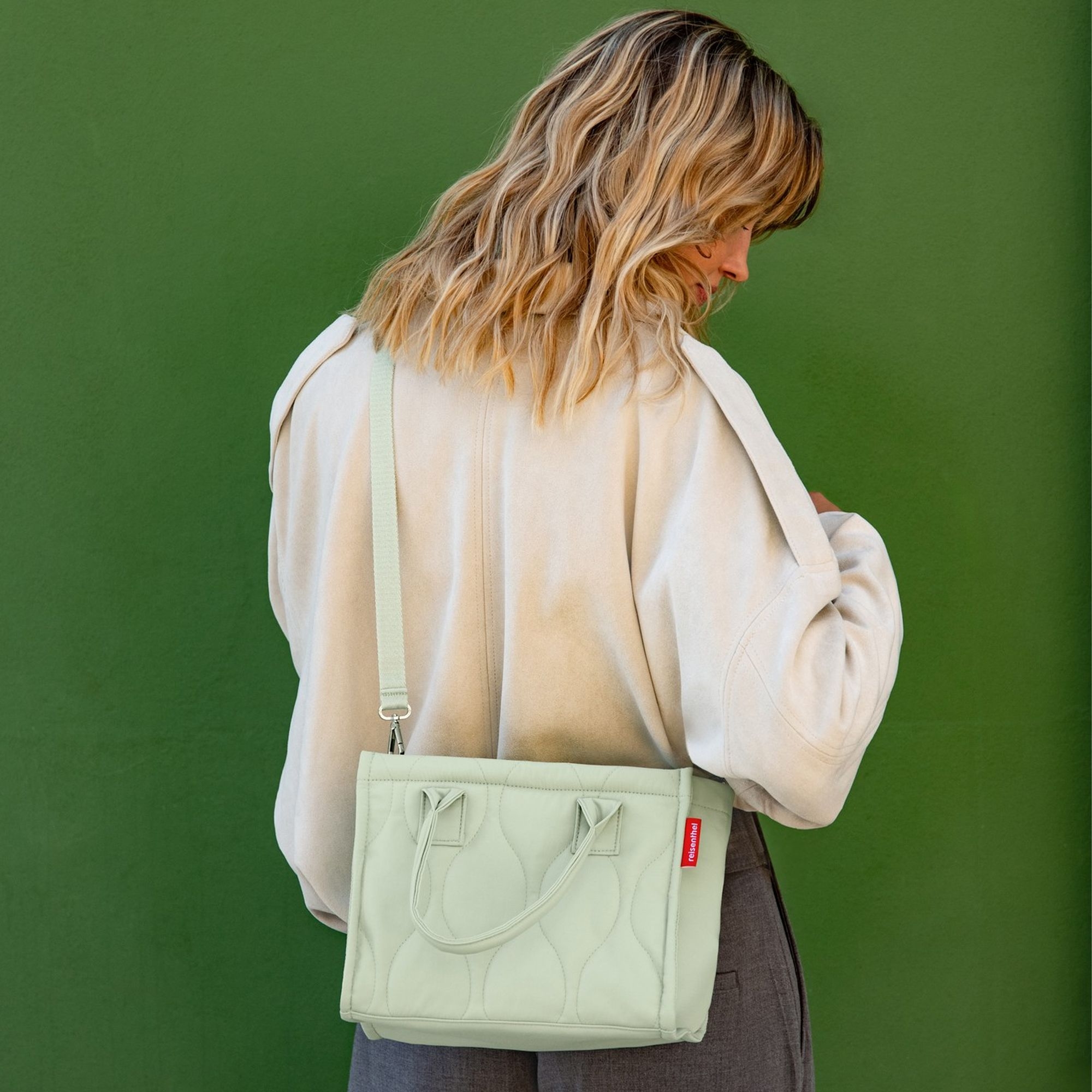 reisenthel - daily shopper XS - puffer iced matcha