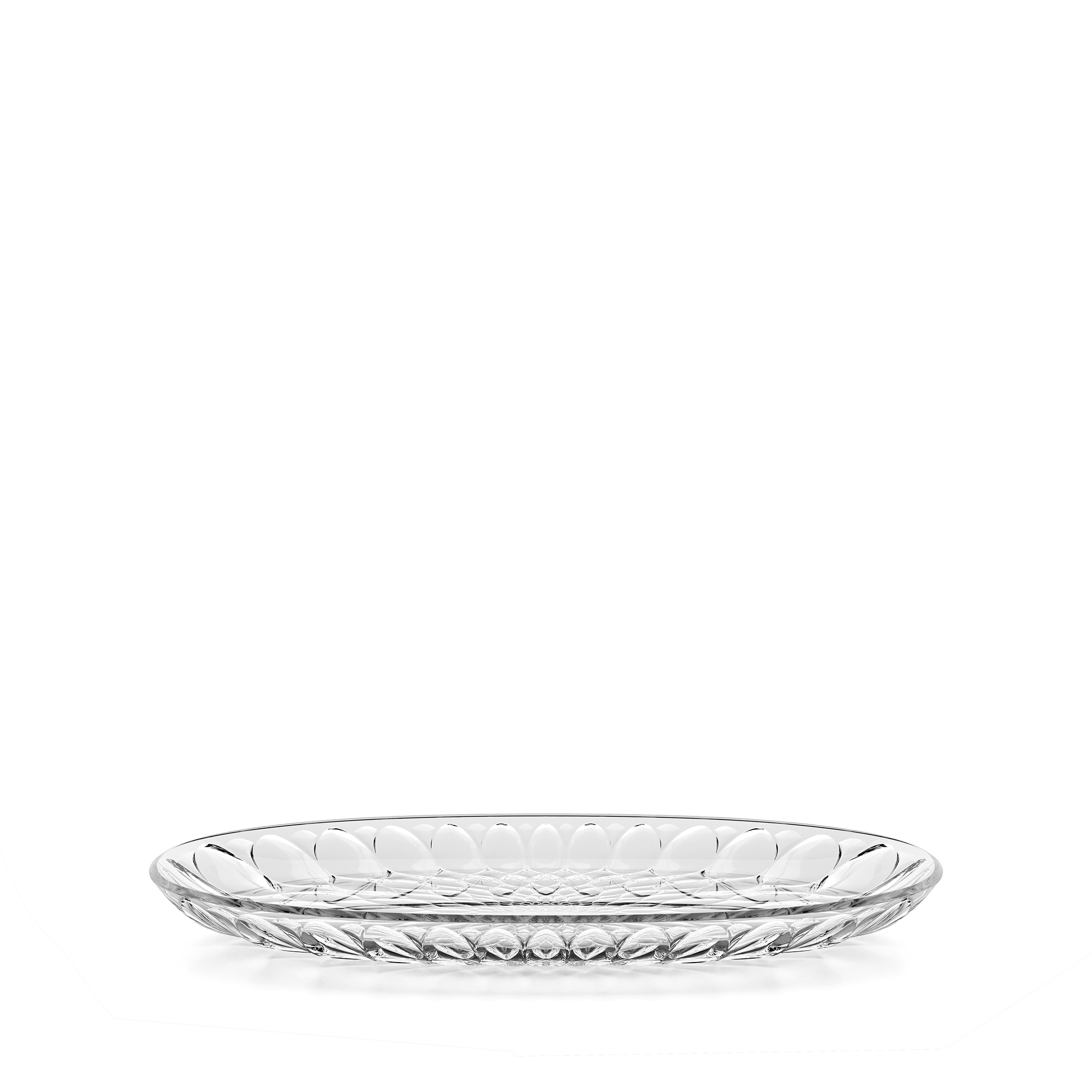 Guzzini - Ovale Servierschale, klein "Vanity", transparent