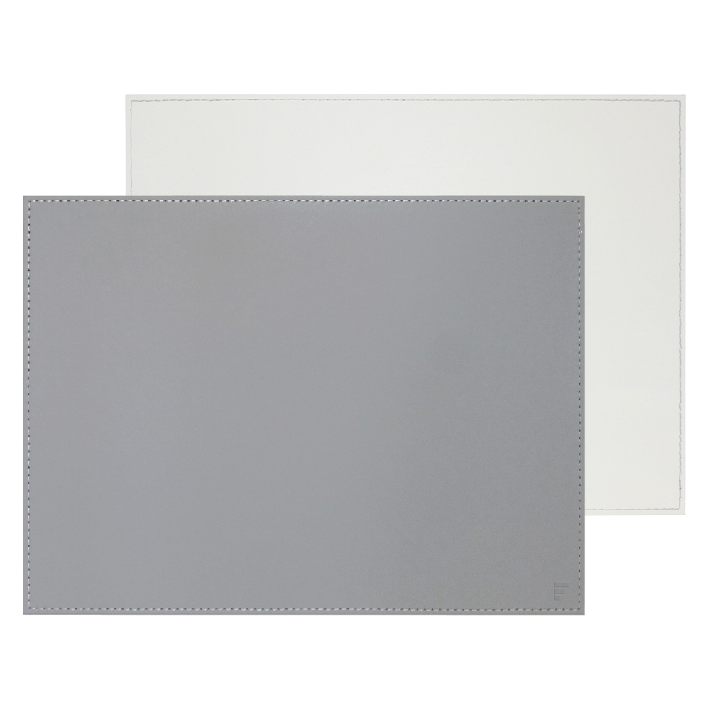 Freeform - Tischset - Grau / Weiß - 40 x 30 cm