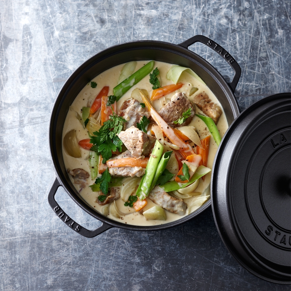 STAUB - Cocotte | rund | 24 cm | Schwarz STAUB - Cocotte | rund | 24 cm | Schwarz