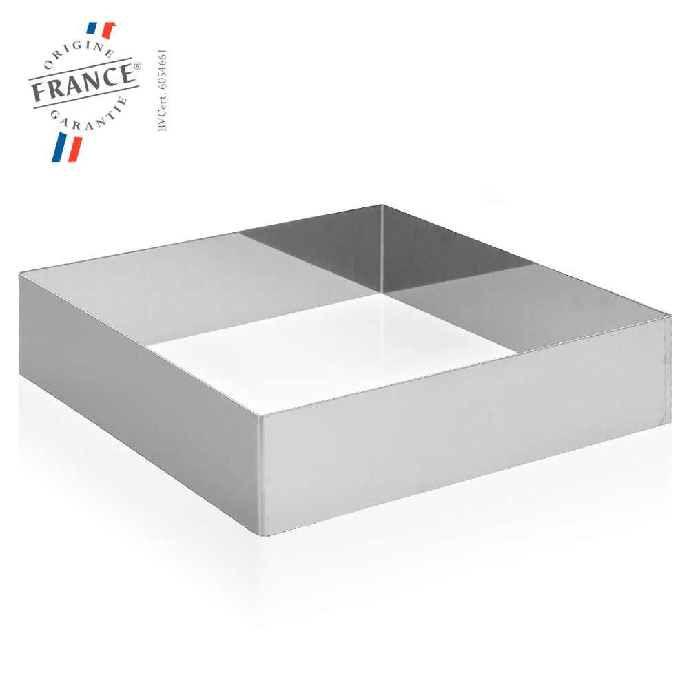 de Buyer - Quadratischer Tortenring - Höhe 4,5 cm de Buyer - Quadratischer Tortenring - Höhe 4,5 cm