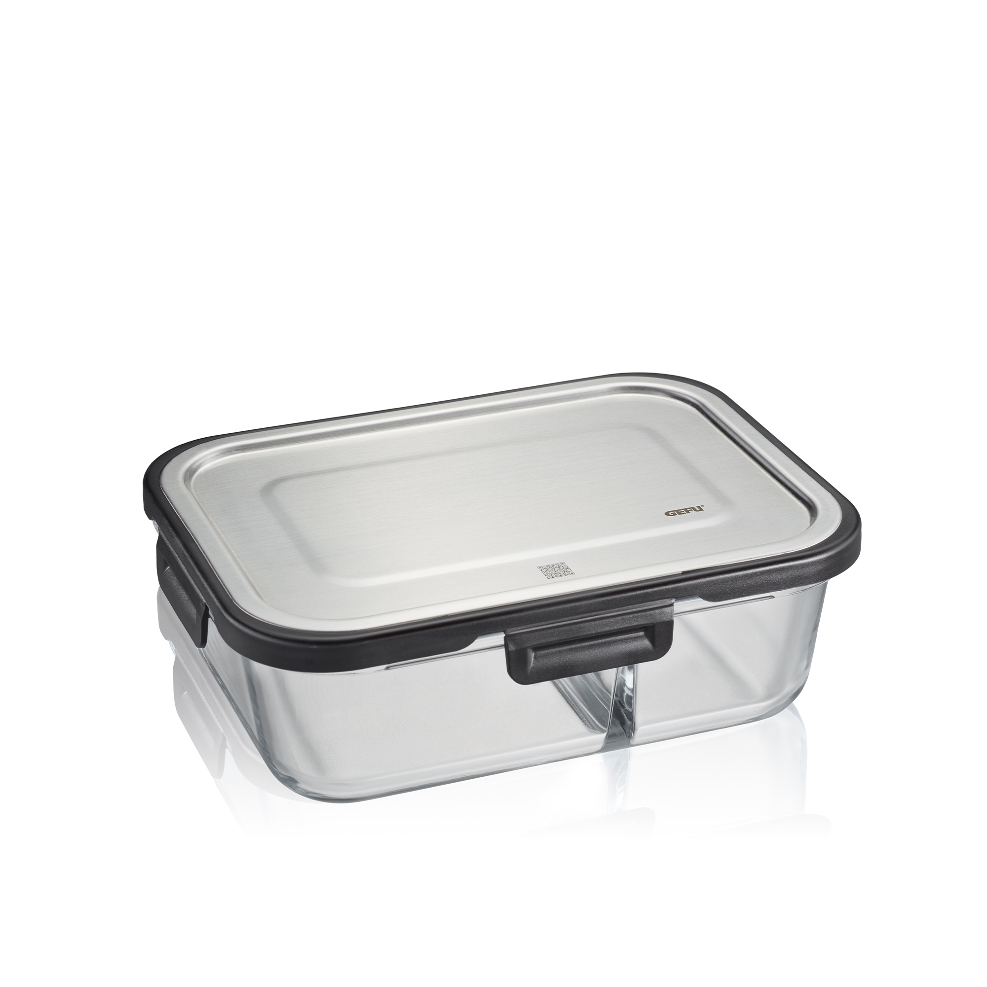 Gefu - Frischhaltedose MILO rechteckig geteilt 450 ml + 750 ml Gefu - Frischhaltedose MILO rechteckig geteilt 450 ml + 750 ml