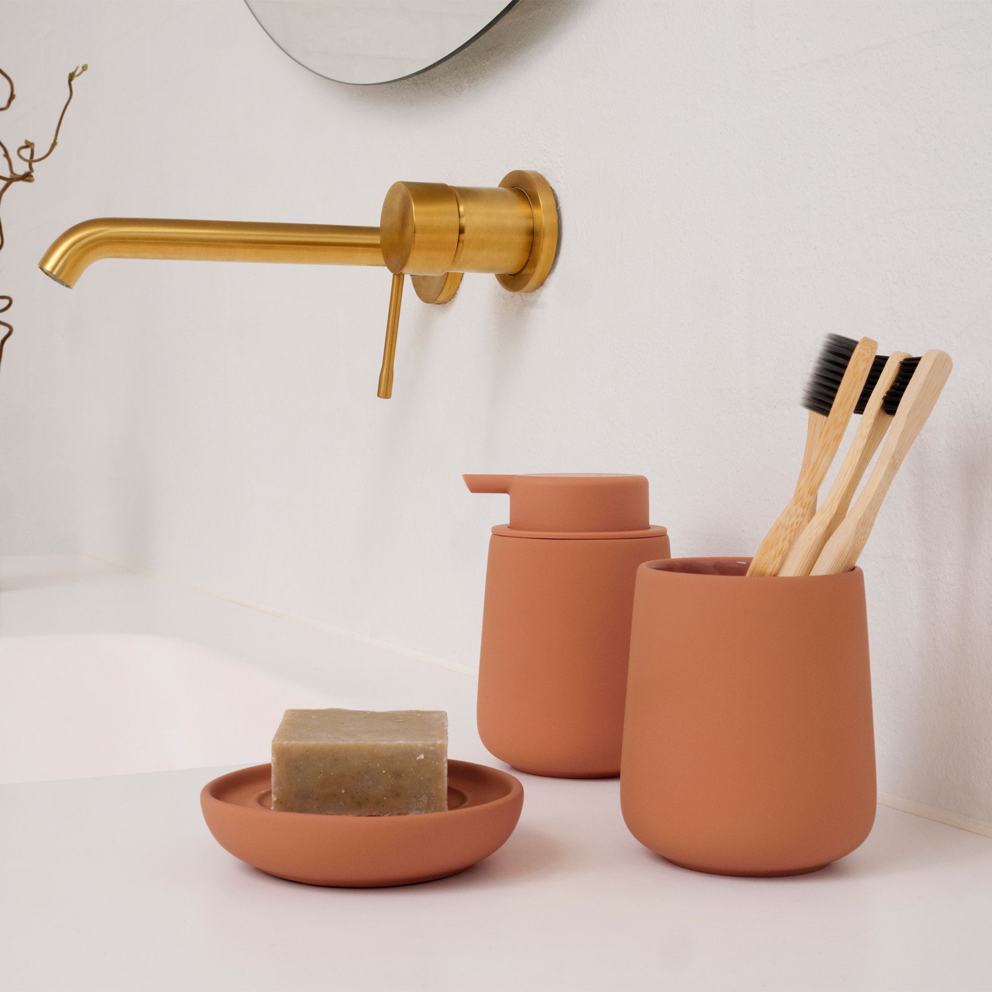 Zone - Nova One Zahnputzbecher - Mandarine