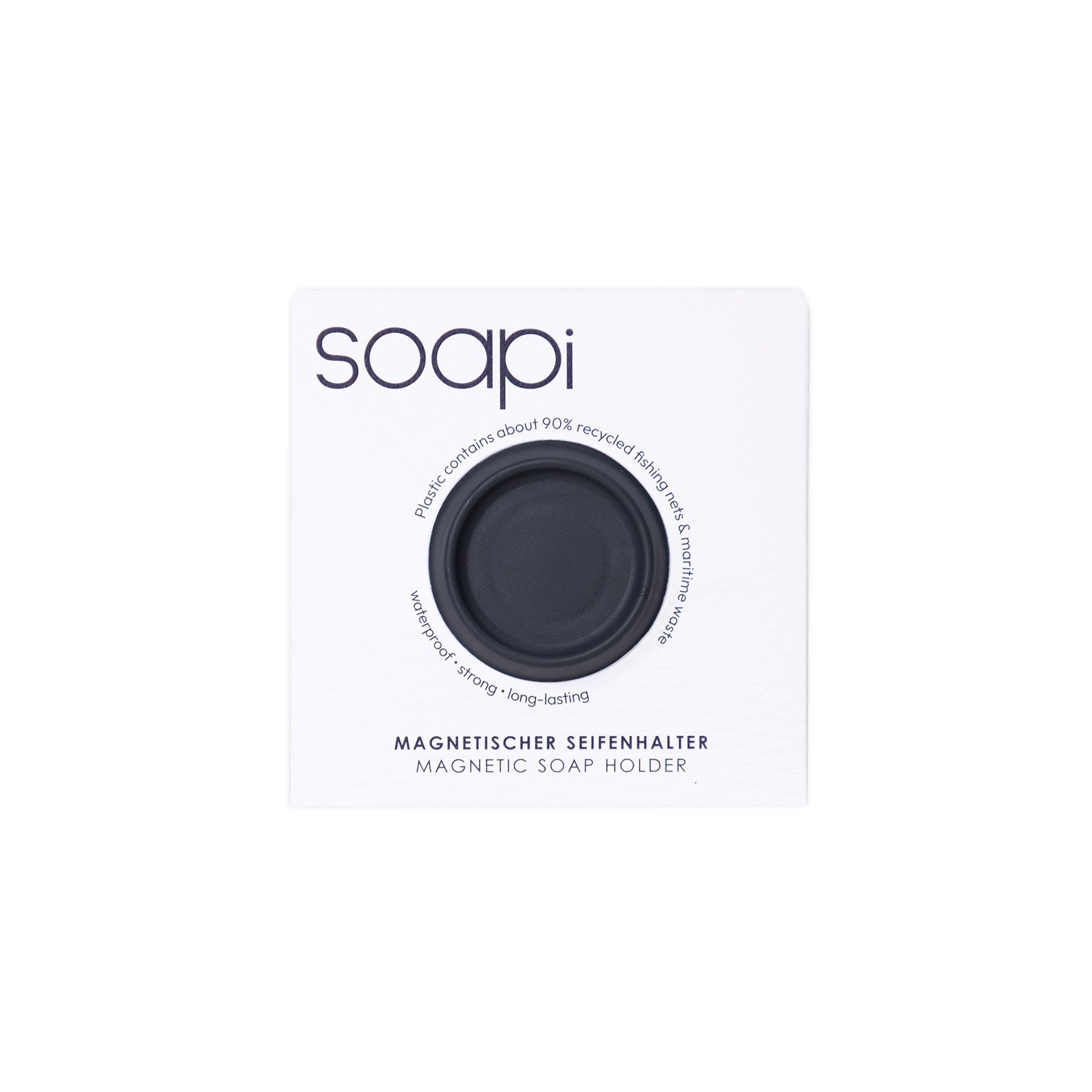 Soapi - Magnetseifenhalter - Dunkelgrau
