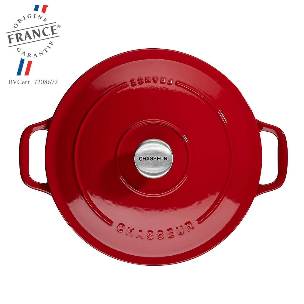 Chasseur - Round Casserole - Red