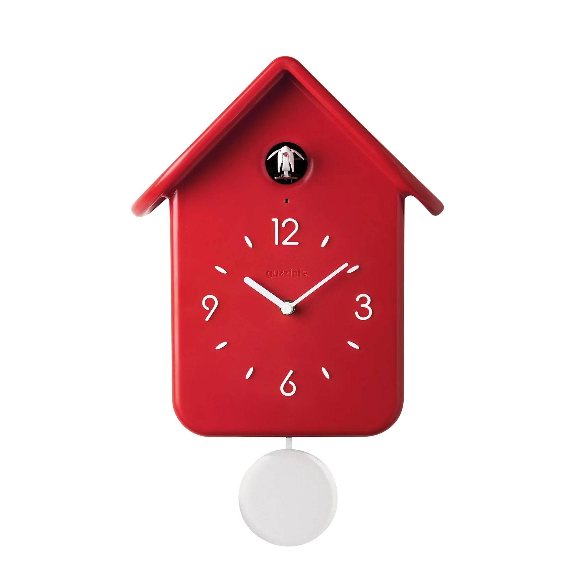 Guzzini - Cuckoo clock QQ HOME - Red Guzzini - Cuckoo clock QQ HOME - Red