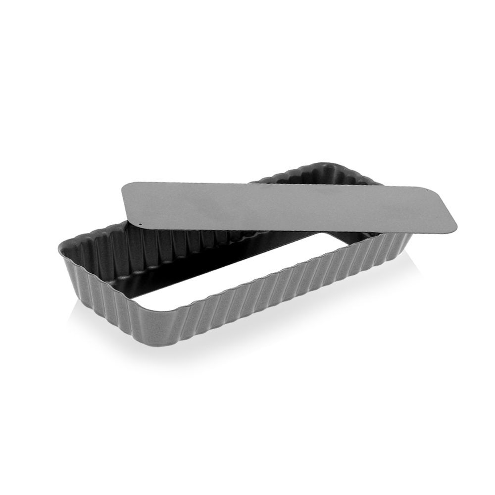 de Buyer - Rectangular fluted tart mould in 2 Sizes