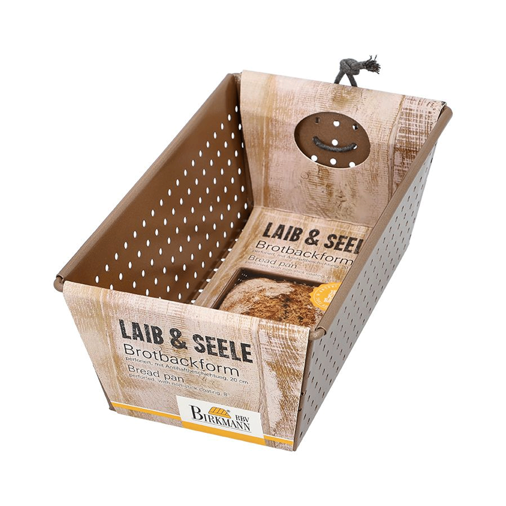 Birkmann - Kastenform perforiert - 20 cm