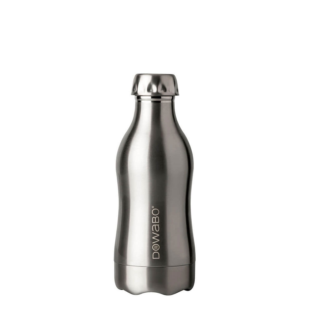 Dowabo - Double Wall Insuladet Bottle - Pure Steel Collection 350 ml