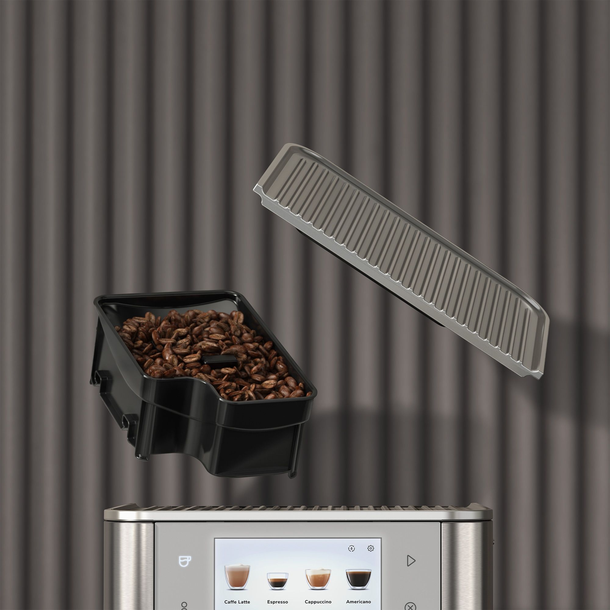KitchenAid - Kaffeevollautomat KF8 - Edelstahl KitchenAid - Kaffeevollautomat KF8 - Edelstahl