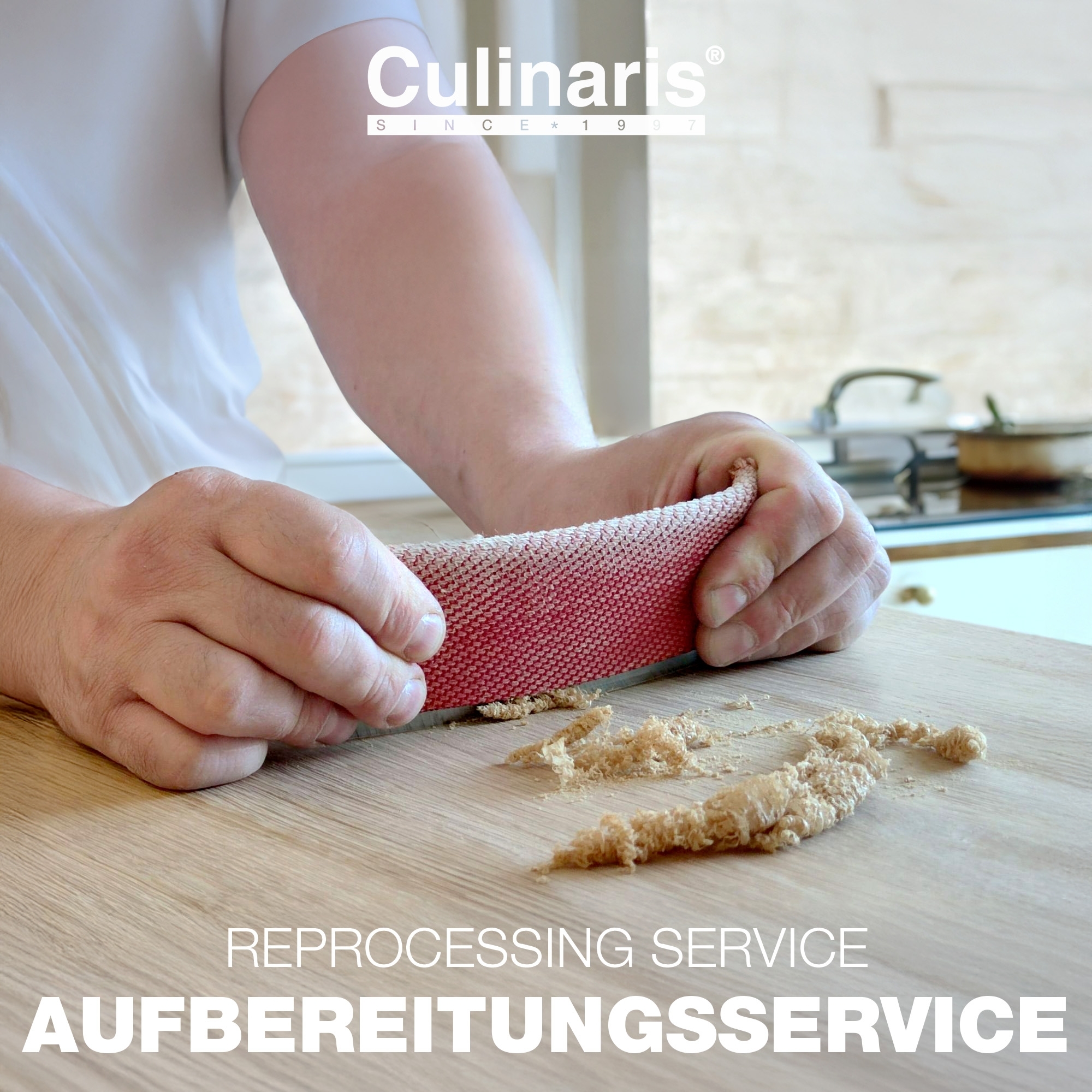 Culinaris - Schneidebrett-Aufbereitung Culinaris - Schneidebrett-Aufbereitung