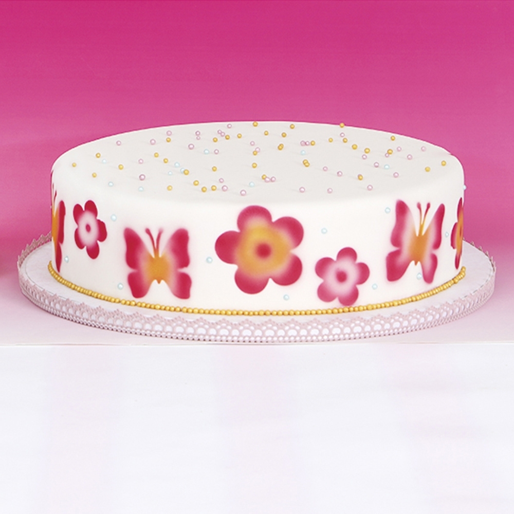 Städter - Fondant-Decke - Weiß gebrauchsfertig - ø 36 cm - 430 g
