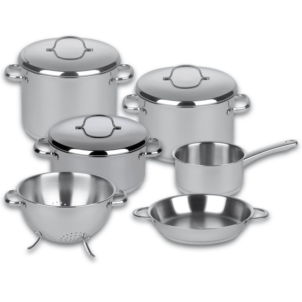 Riess Stainless Steel - CRISTALL - Meat pot with lid