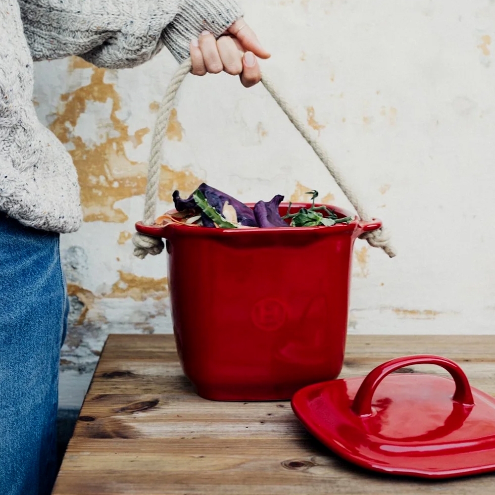 Emile Henry - Compost Bin | 4 L | Organic waste bin
