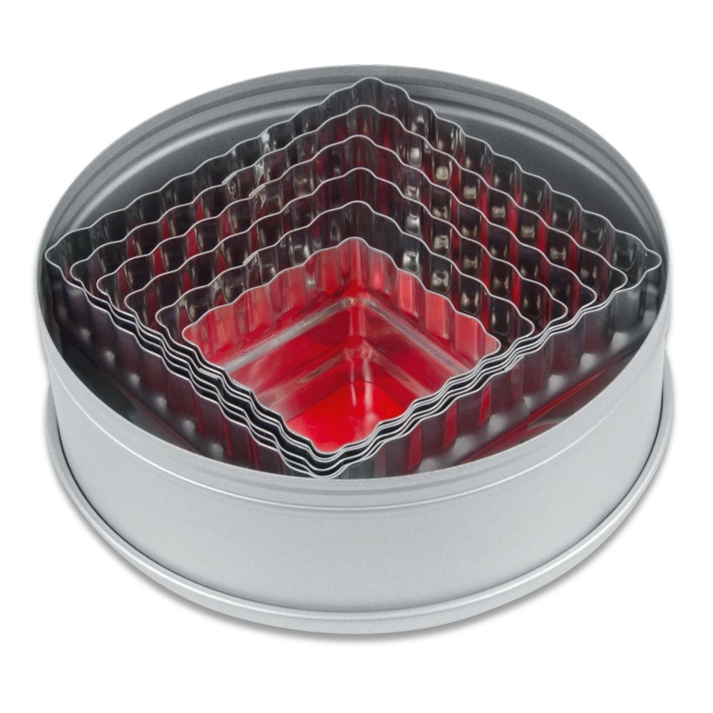 Städter - Cookie Cutter Squares 6 pieces - 4,5–8,5 cm