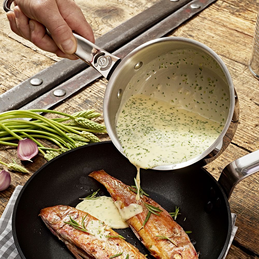 de Buyer - Milady - Stainless Steel rounded sauté-pan 24 cm de Buyer - Milady - Stainless Steel rounded sauté-pan 24 cm