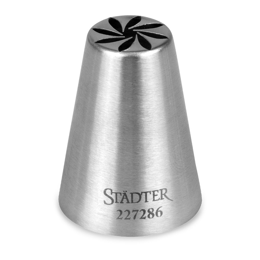 Städter - Fine Line Flower nozzle 17 mm curved