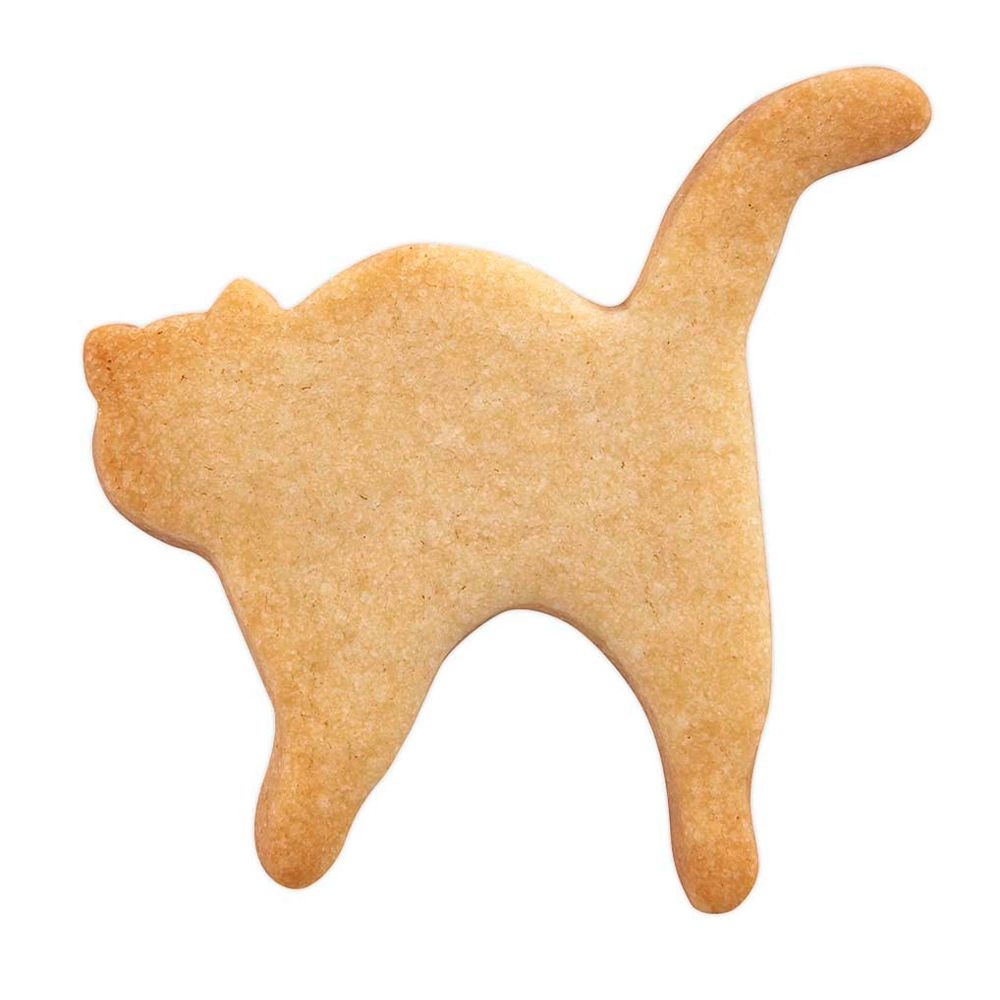 Städter - Cat-shaped cookie cutter with a hump - 8 cm - tinplate