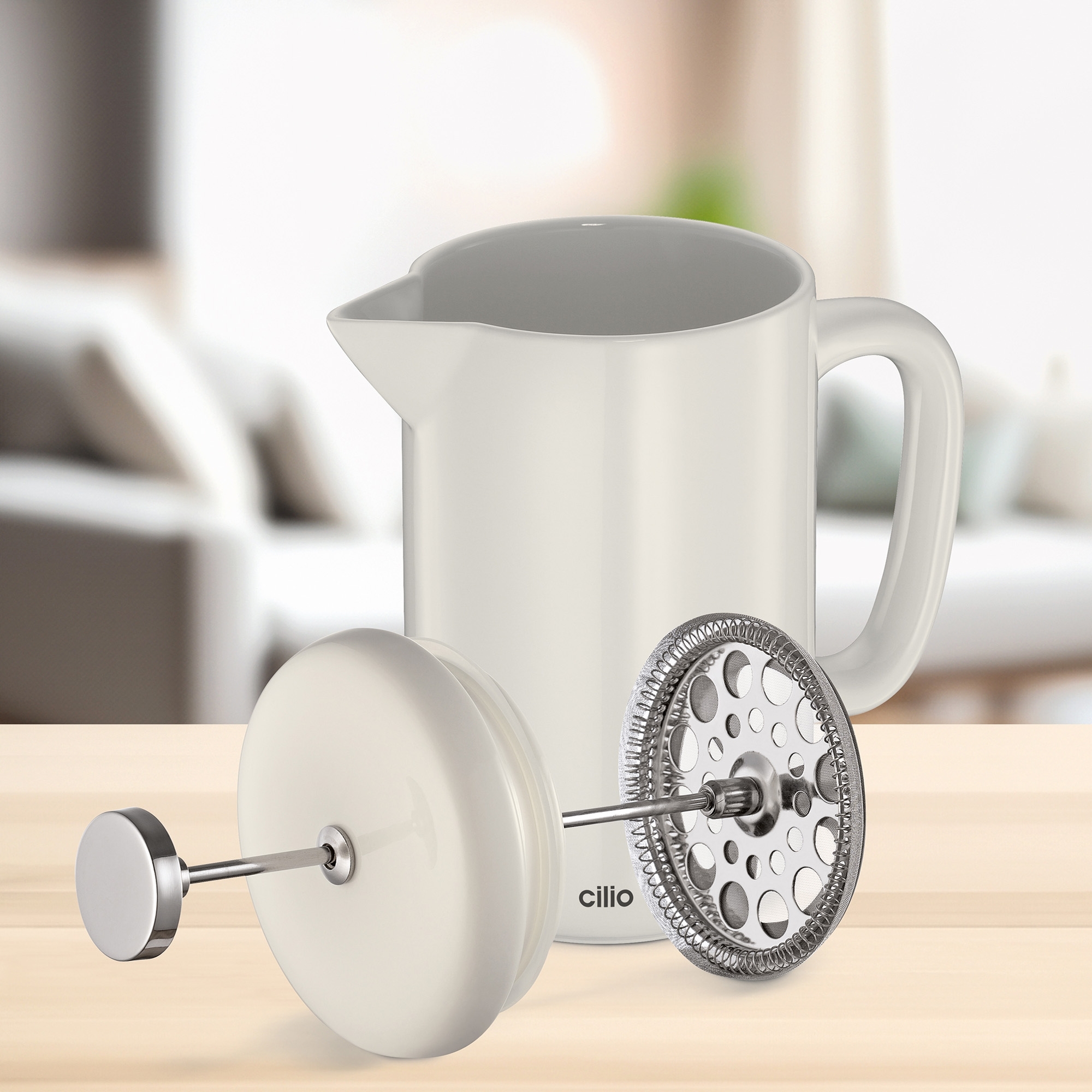 Cilio - Kaffeebereiter - BIANCA - 4 Tassen