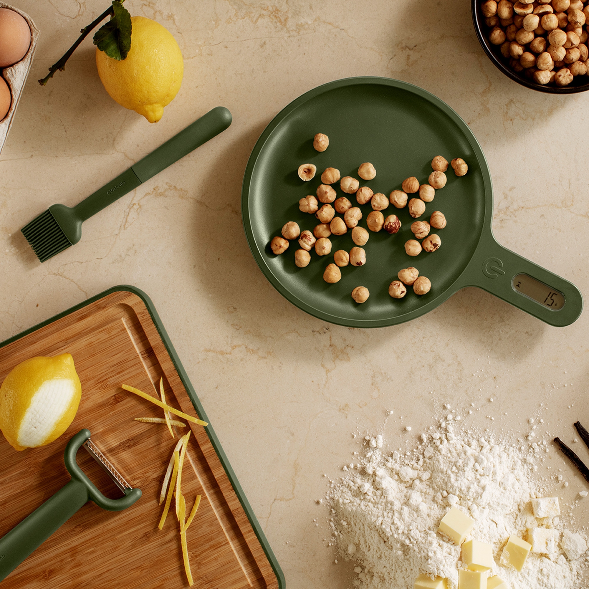 Eva Solo - Kitchen Scale - Green Tool Eva Solo - Kitchen Scale - Green Tool