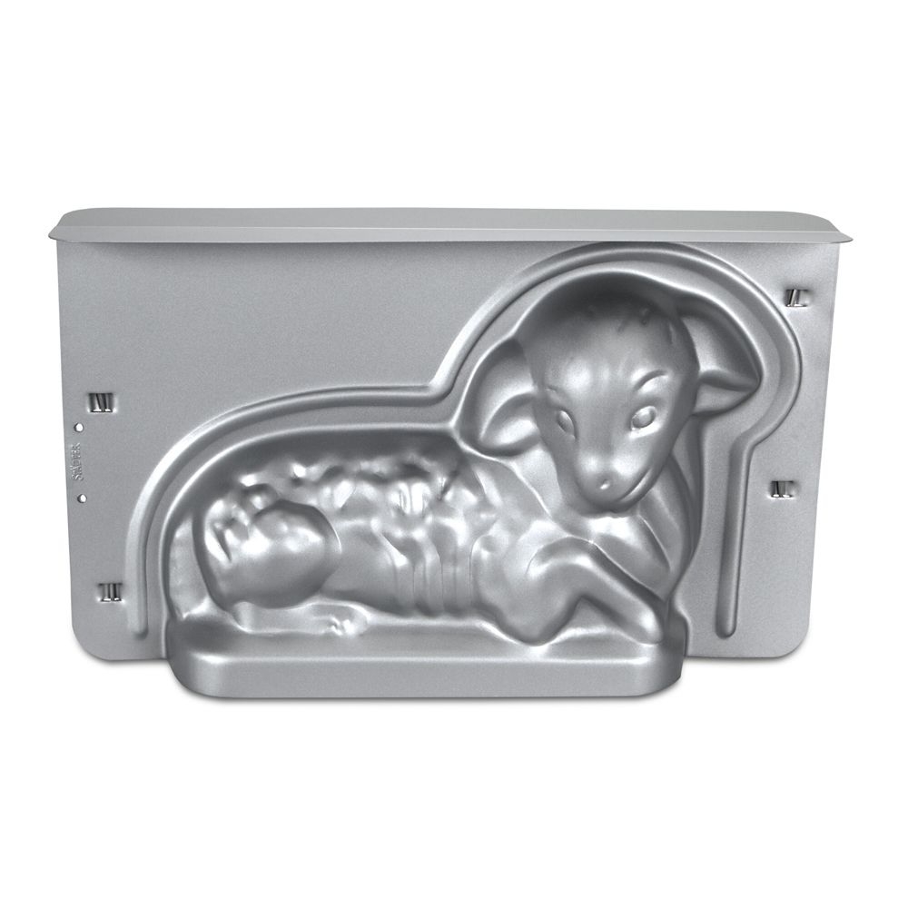 Städter - 3-D Cake pan Little easter lamb ca. 36 x 22 x 9,5 cm - 2300 ml Städter - 3-D Cake pan Little easter lamb ca. 36 x 22 x 9,5 cm - 2300 ml