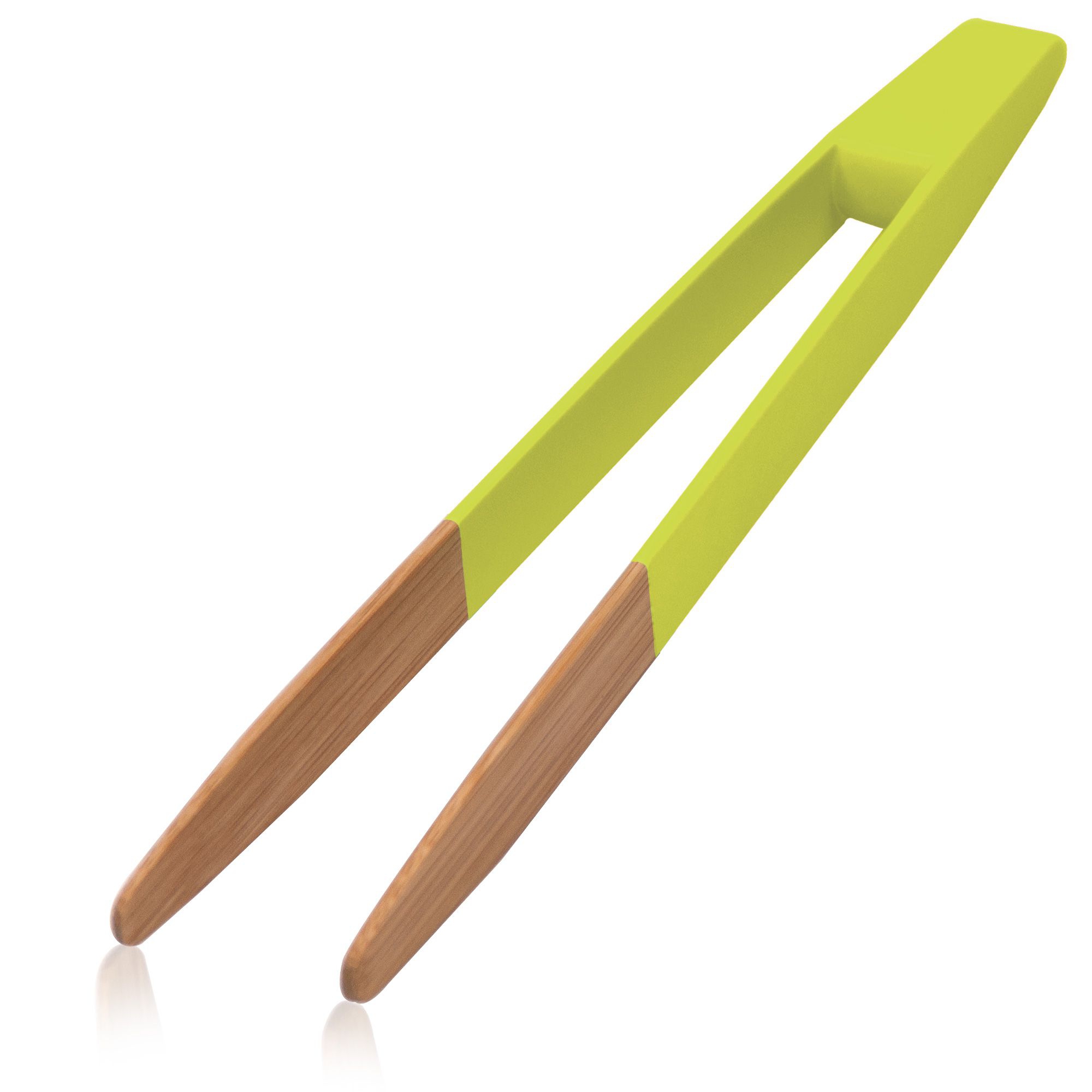 Pebbly - Magnetic Toast Tongs 24 cm - Bamboo POP - in different colours