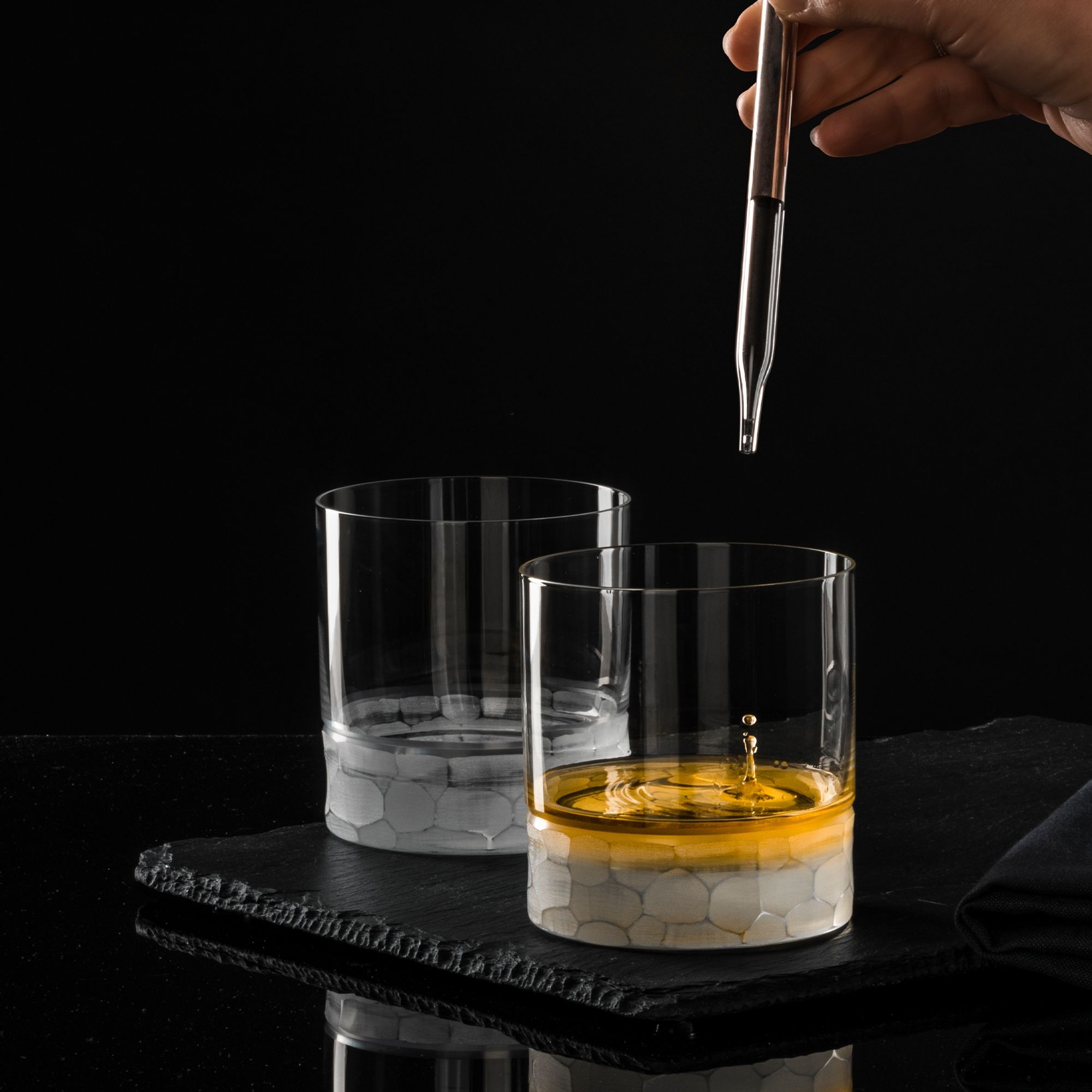 Eisch – GENTLEMAN Whisky/Rum Pipette, crystal