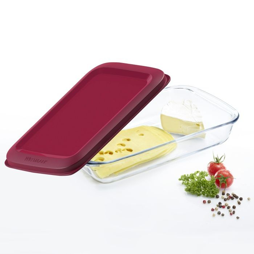 Westmark - Cold cut tray, glass, 1600 ml