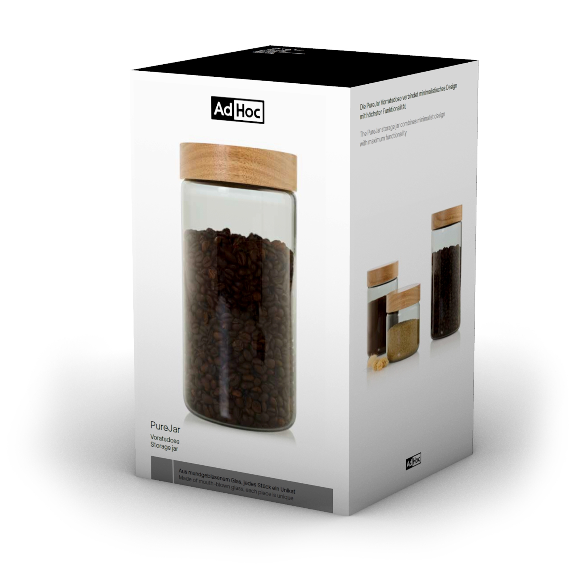 AdHoc - PureJar Storage Jar 500 ml