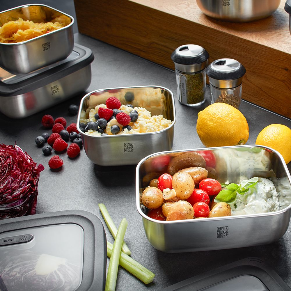 Gefu - food storage box PROVIDO, rectangular Gefu - food storage box PROVIDO, rectangular