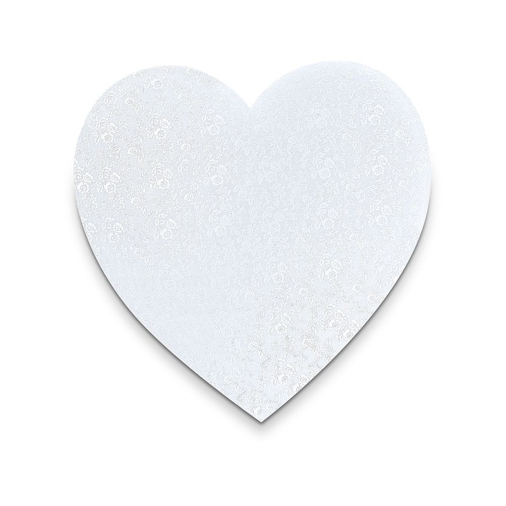 Städter - Cake board - white - Heart - different sizes