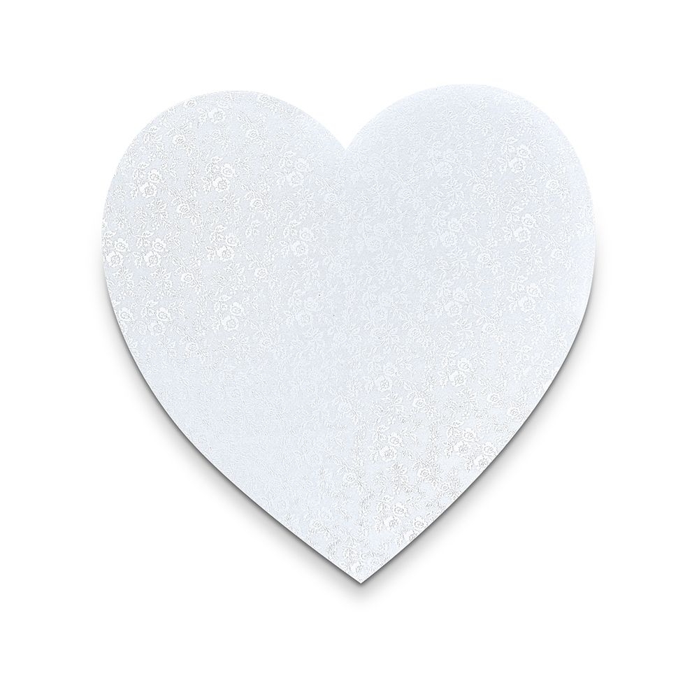Städter - Cake board - white - Heart - different sizes Städter - Cake board - white - Heart - different sizes