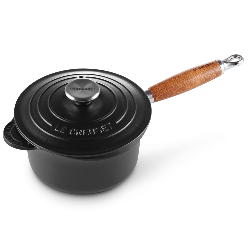 Le Creuset - Saucepan wooden handle 18 cm