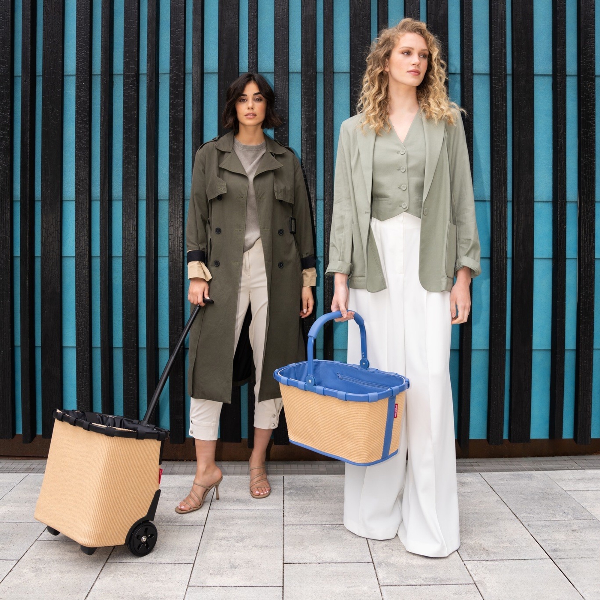 reisenthel - carrycruiser - frame raffia black reisenthel - carrycruiser - frame raffia black