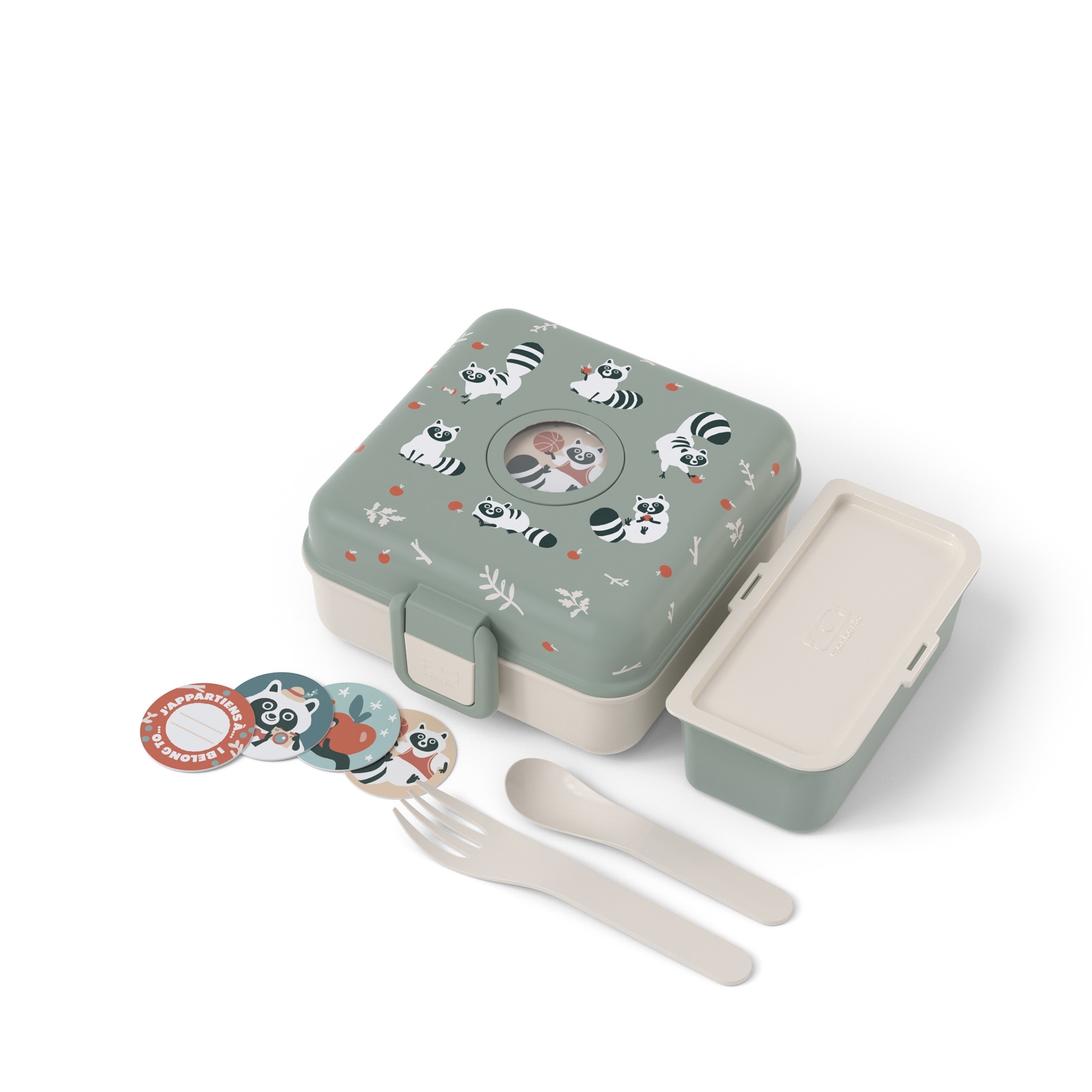 monbento - MB Snacky - Lunchbox - Raccoon
