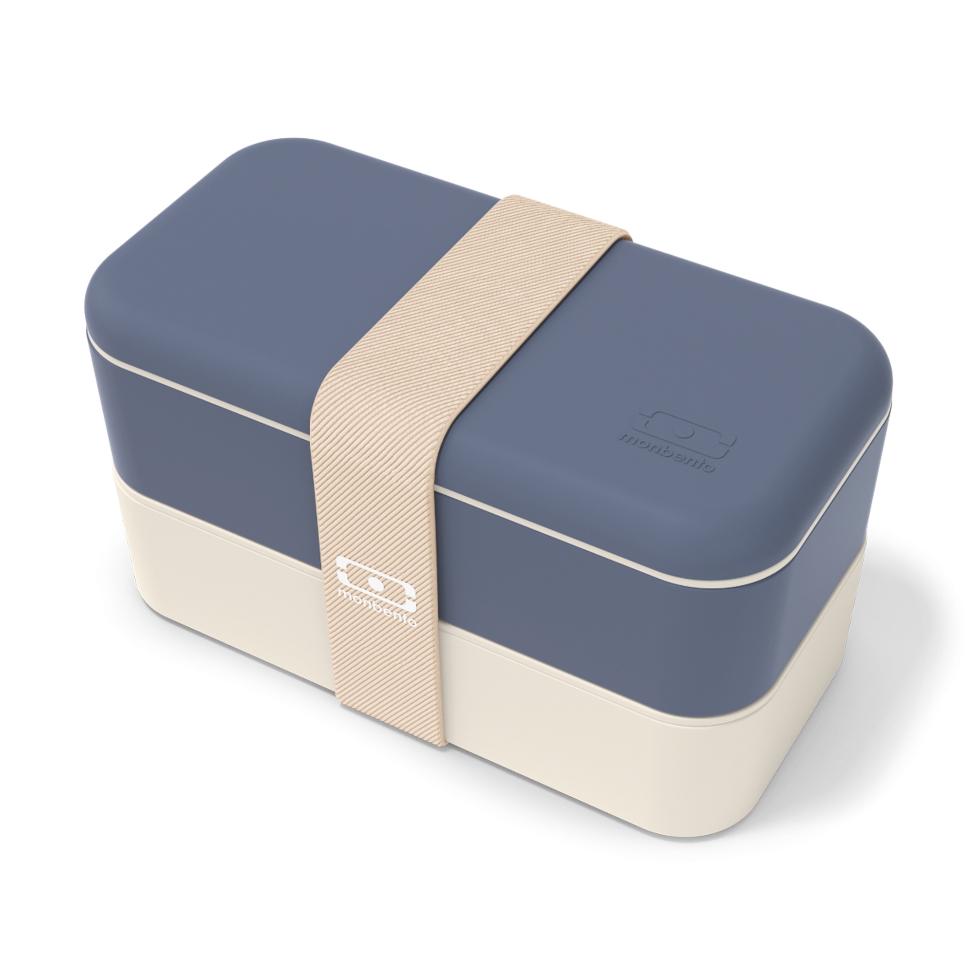 monbento - Original Bento Box natural blue monbento - Original Bento Box natural blue