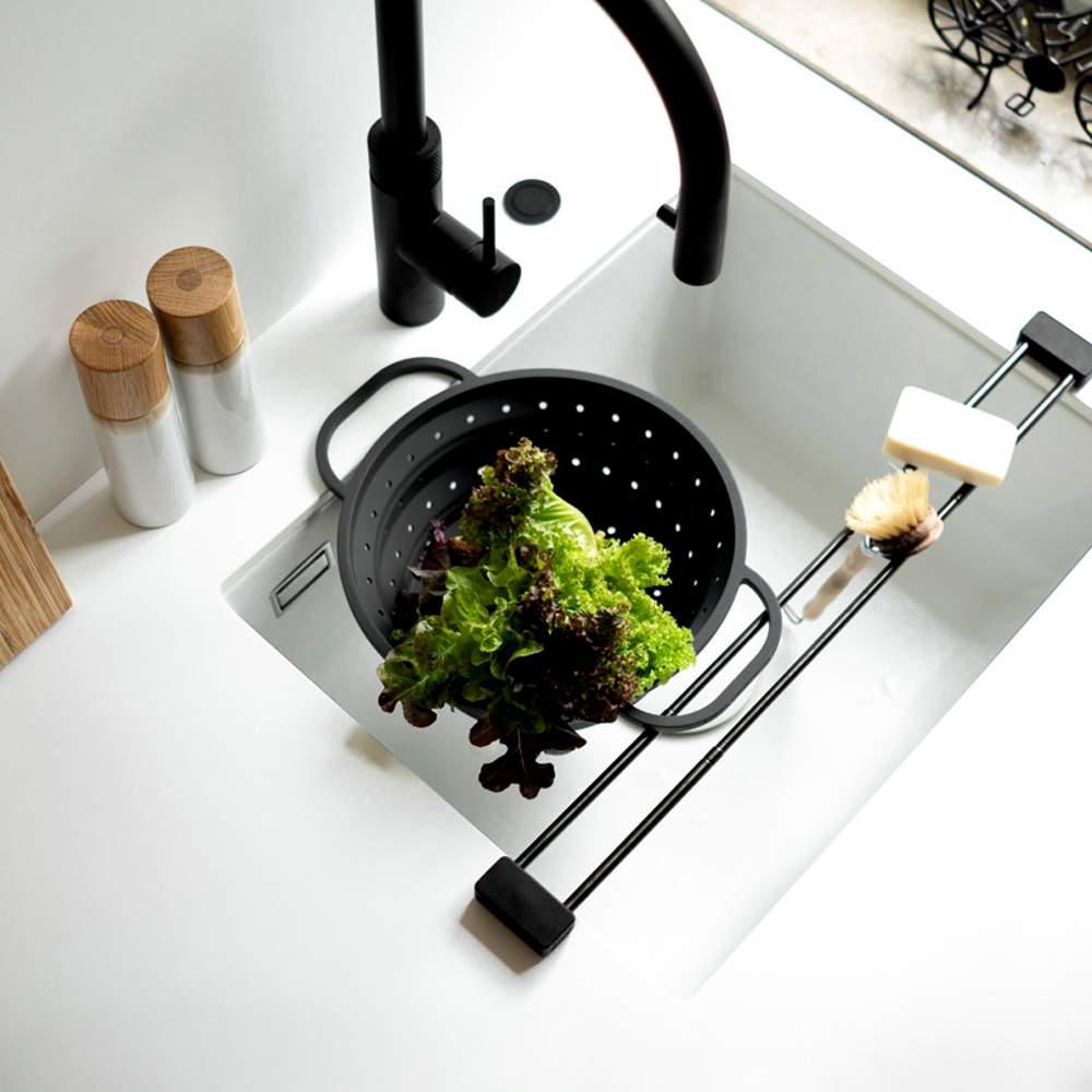 Brainstream - drip.line Spültuchhalter & Abtropfer | Black