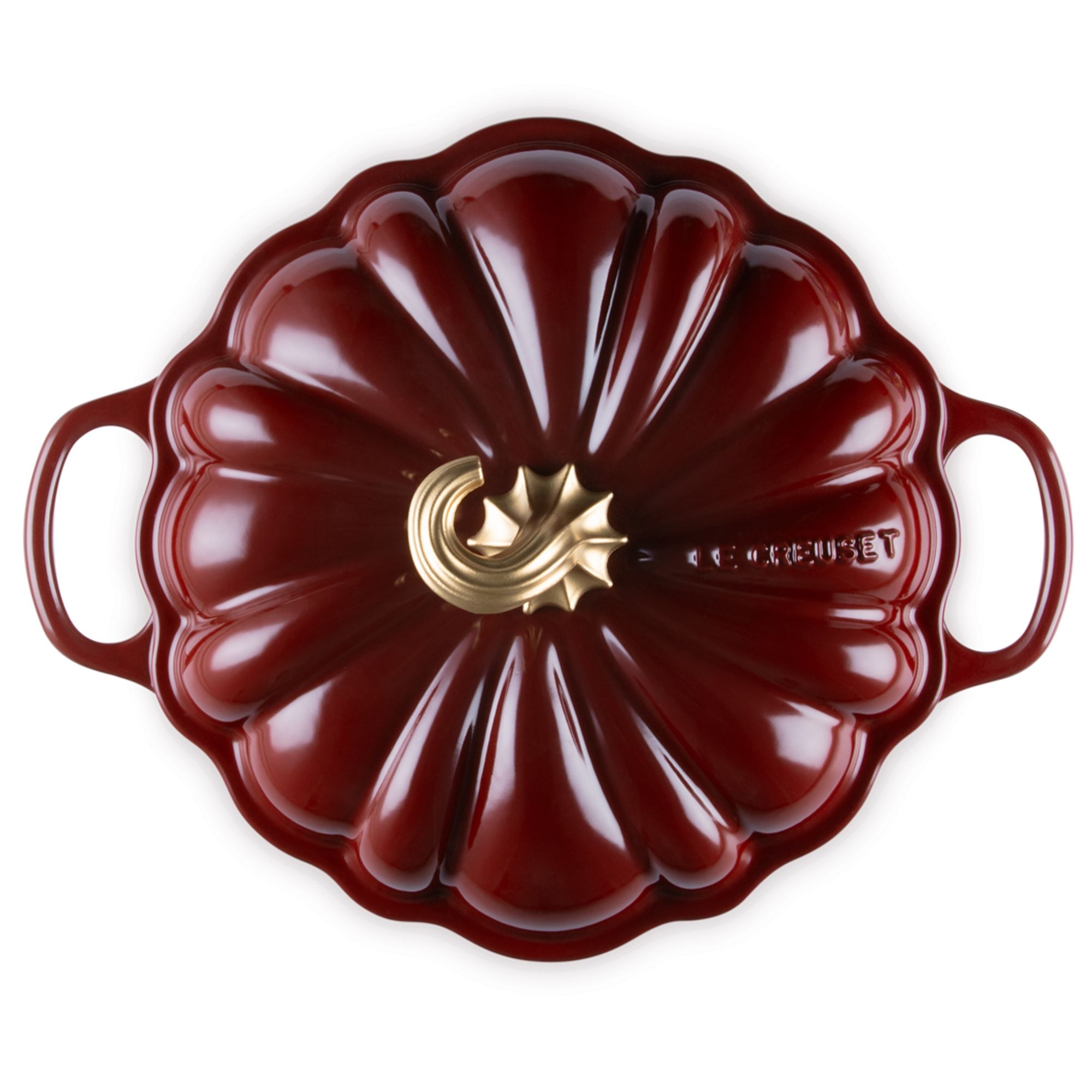 Le Creuset - Kürbis Bräter Signature 24 cm - Garnet Le Creuset - Kürbis Bräter Signature 24 cm - Garnet