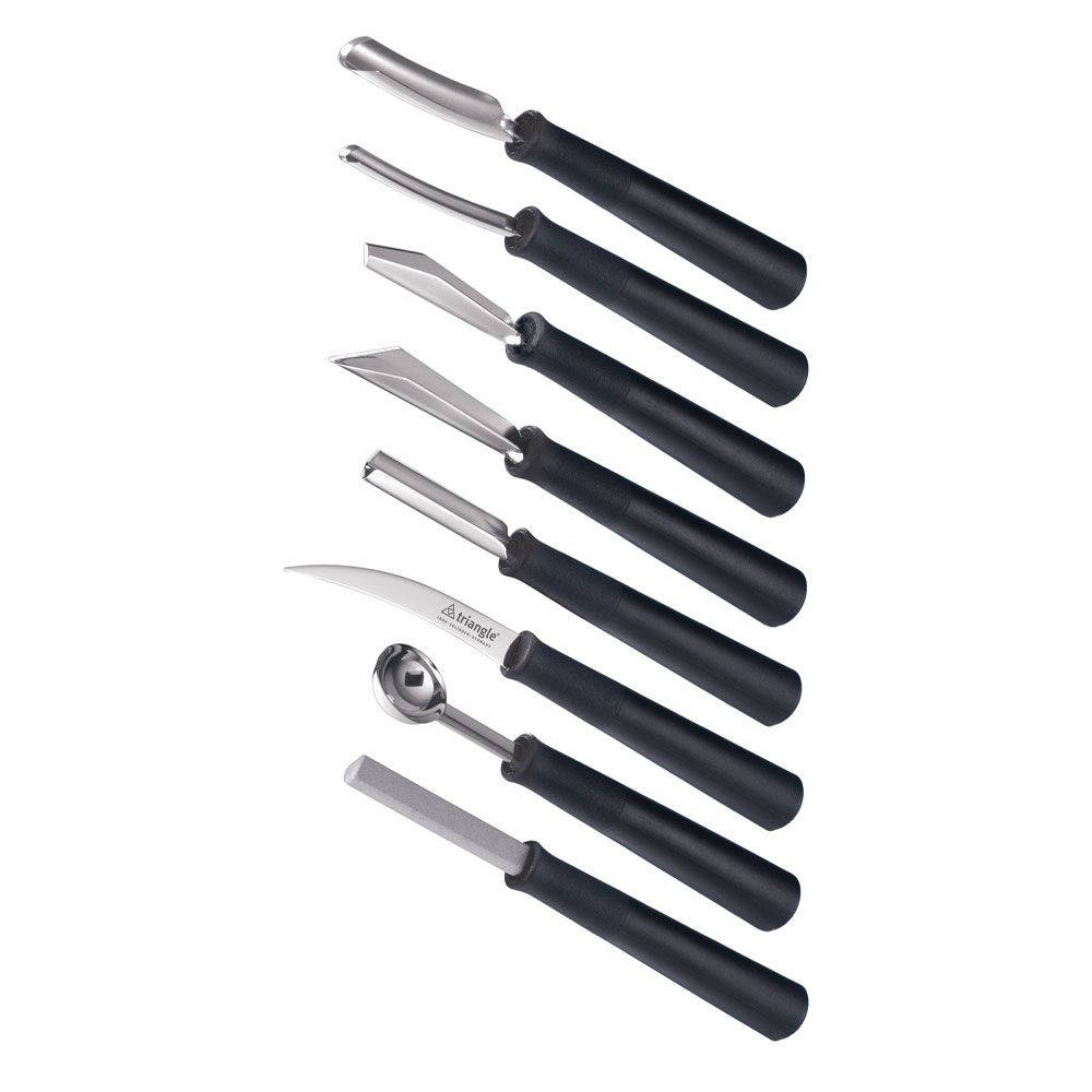 Triangle® - Carving Tool Set - Professional - 8-piece