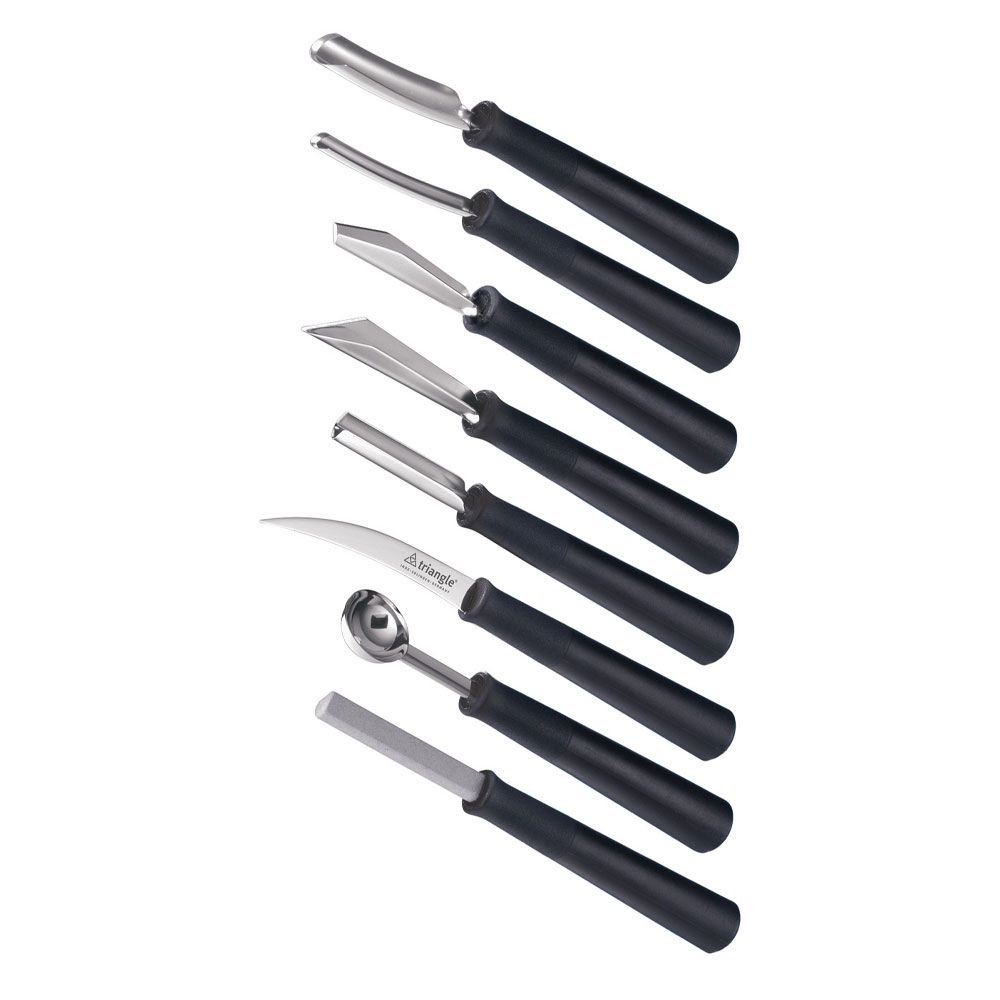 Triangle® - Schnitzmesser-Set - Professional - 8-teilig Triangle® - Schnitzmesser-Set - Professional - 8-teilig