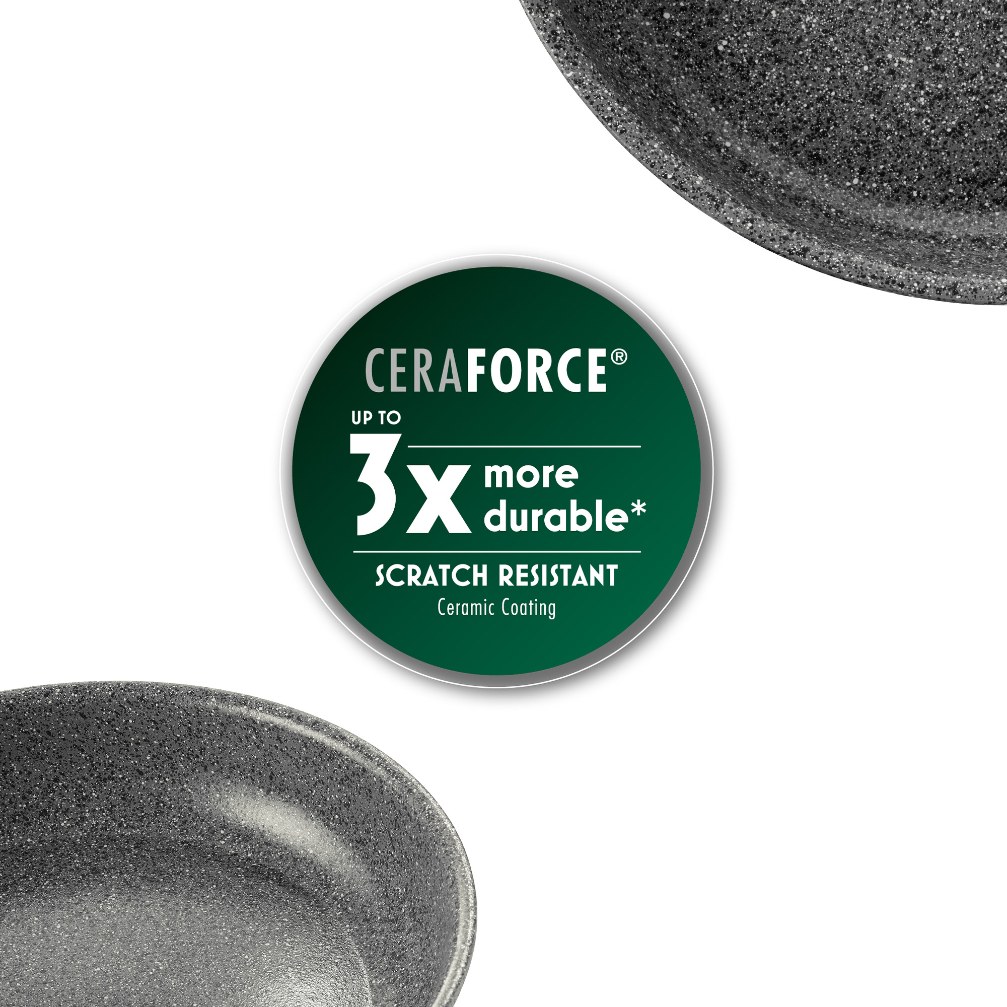 BALLARINI - Frying pan set | Torre | 2-piece | ceramic coating | 20 cm