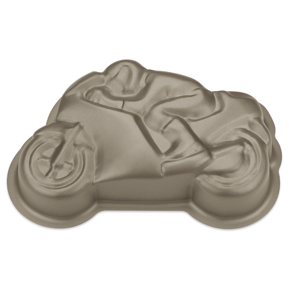 Städter - Cake mould Mike the motorcycle - 28,5 x 18,5 x 6,5 cm - 2.000 ml
