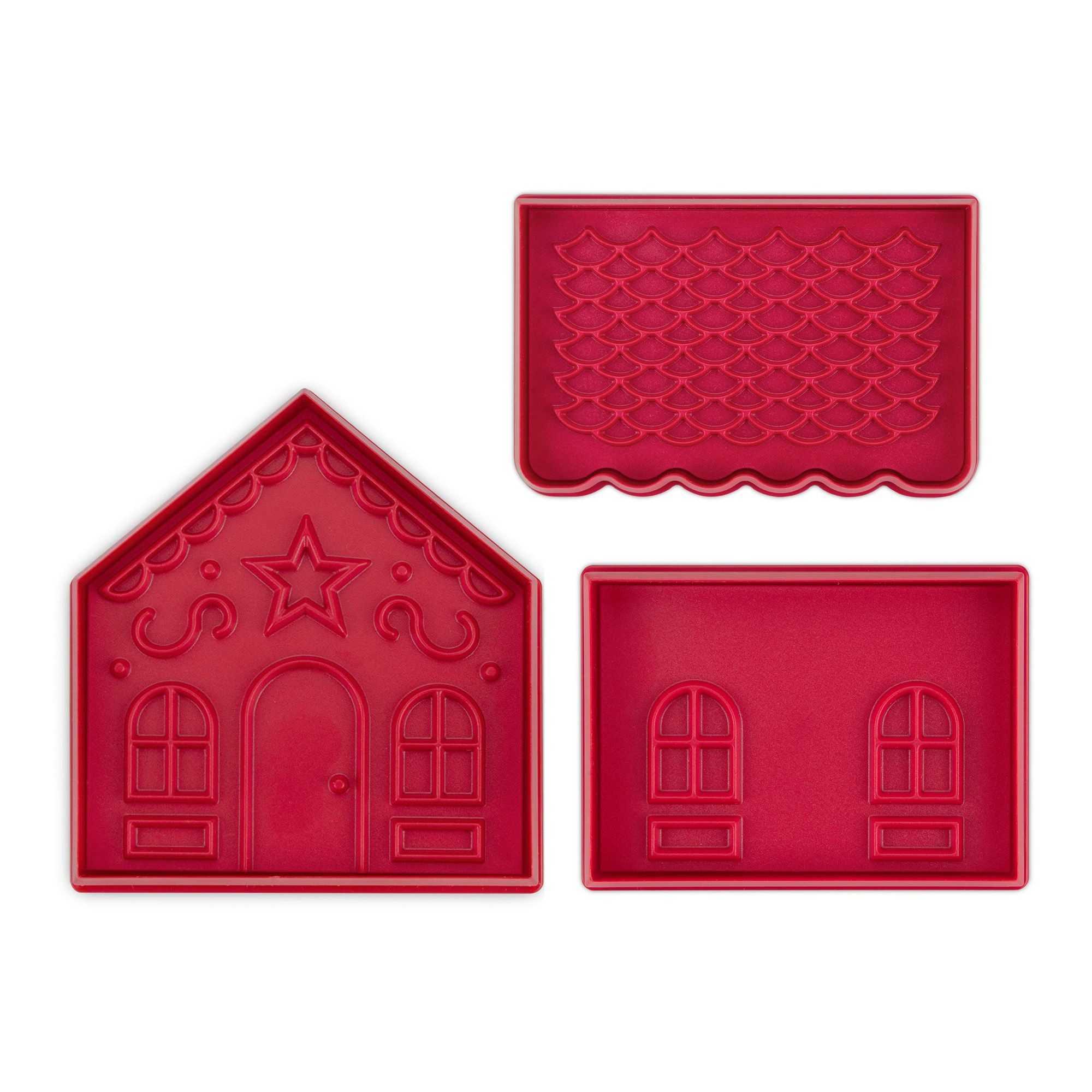 Städter - Prägeausstecher Kekshaus - 3-tlg. Städter - Prägeausstecher Kekshaus - 3-tlg.