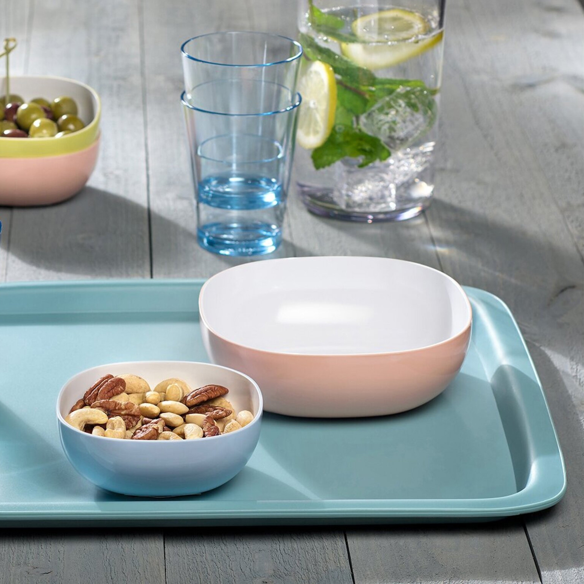 Mepal - Wave Glas 200ml - verschiedene Farben