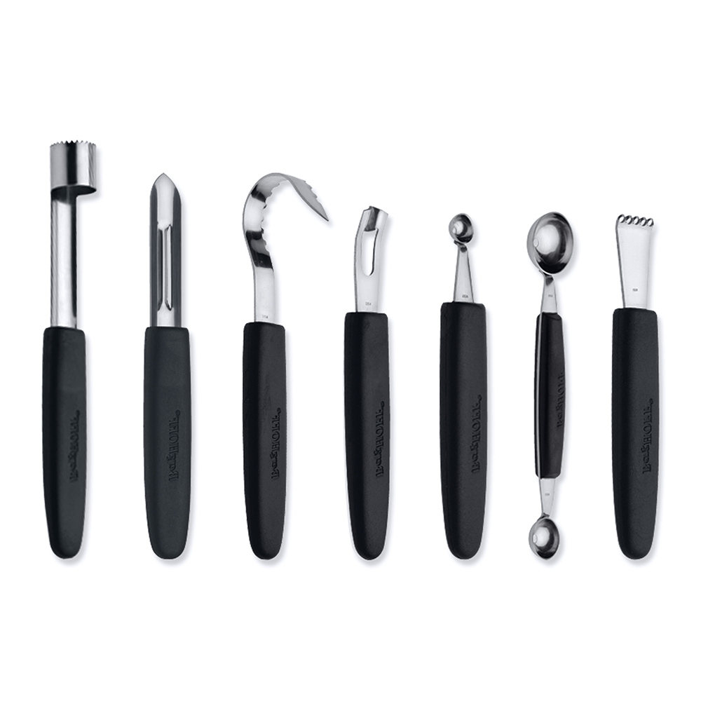 BergHOFF - Essentials 8 Piece Stainless Steel Garnishing Set in Folding Bag