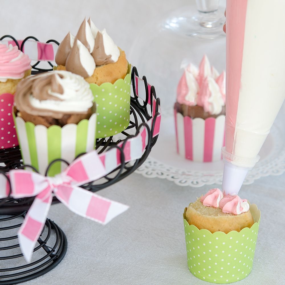 Städter - 2 chamber piping bag Interplay of colors - set of 15 Städter - 2 chamber piping bag Interplay of colors - set of 15