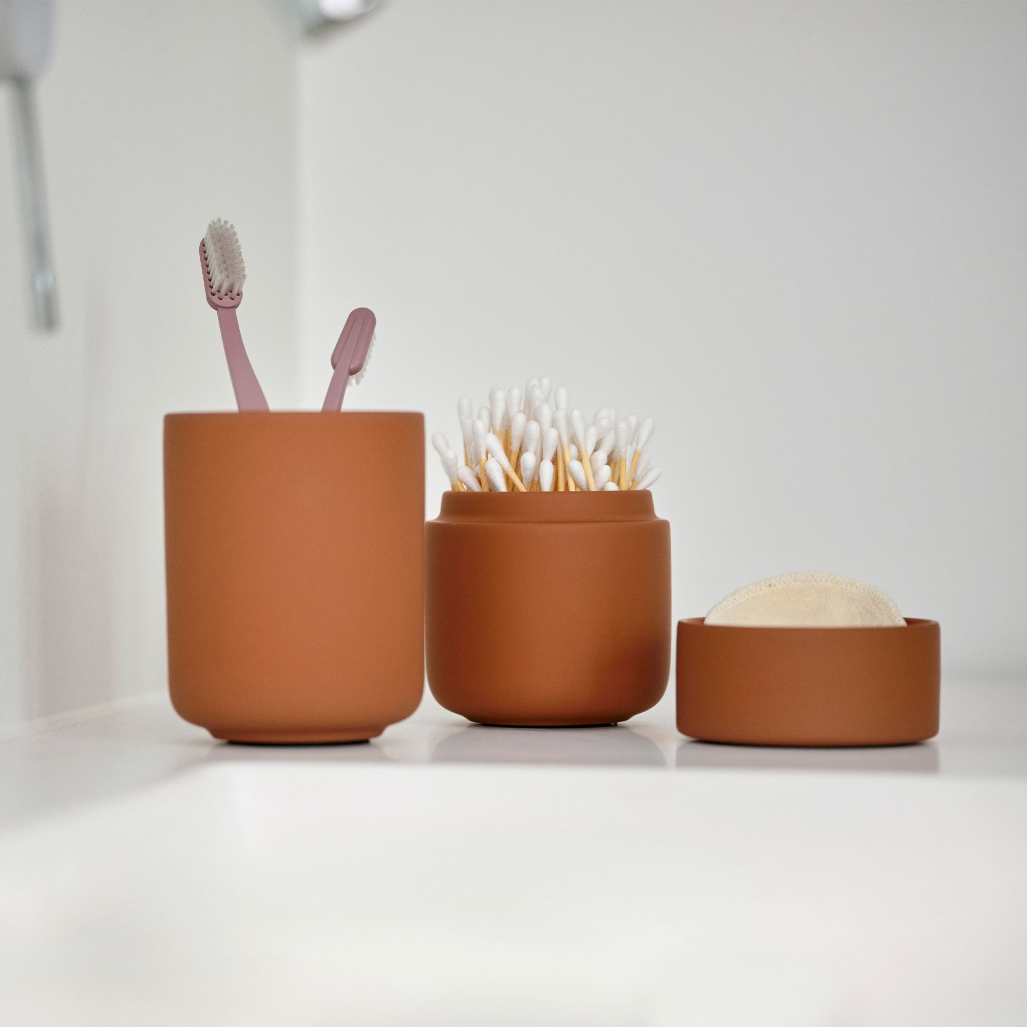 Zone - Ume Zahnbürstenbecher - Terracotta