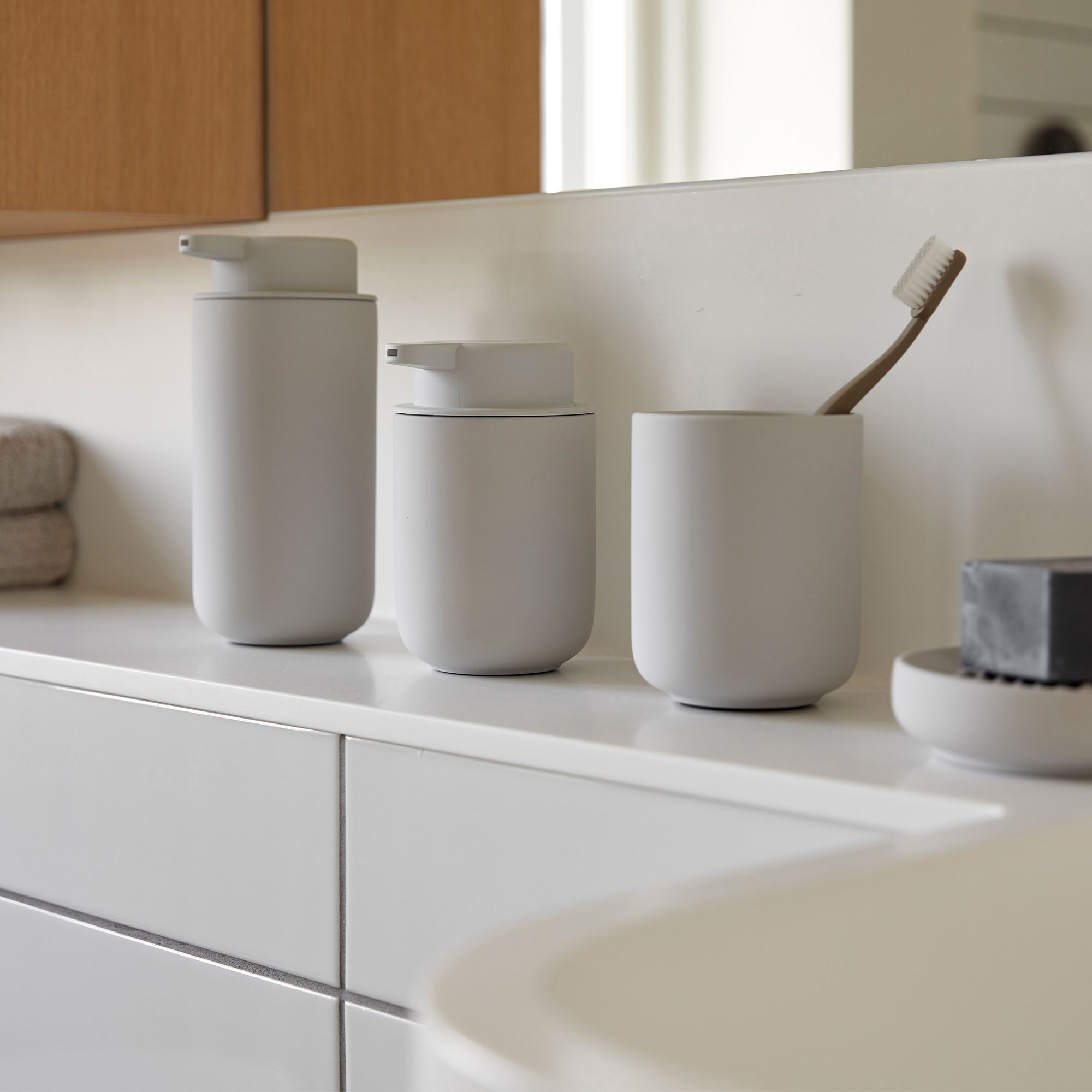 Zone - Ume Soap Dispenser - Soft Grey