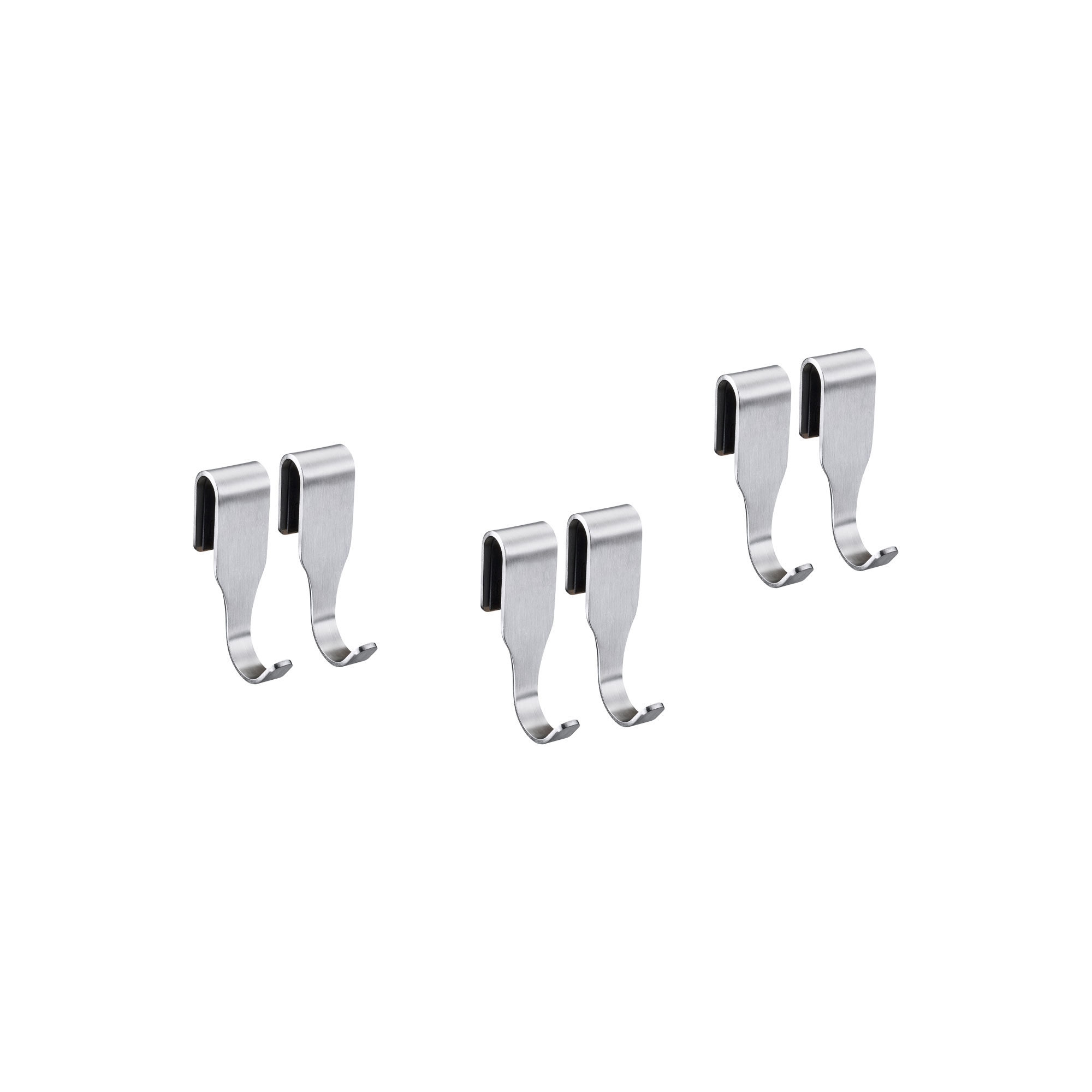 Gefu - SMARTLINE kitchen rail + 6 matching hooks